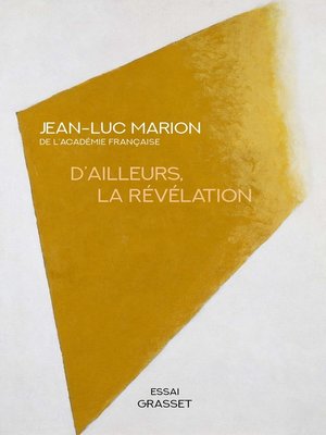 cover image of D'ailleurs, la révélation